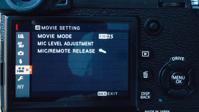 transcode Fujifilm X-Pro2 recording for editing in iMovie
