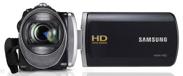importing Samsung HMX-F90 movies to iMovie