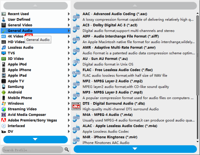 MP3 to 6 channel converter
