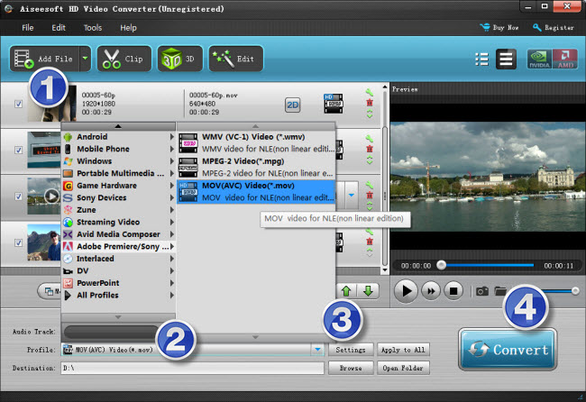 use Fraps AVI video clips in Premiere Pro