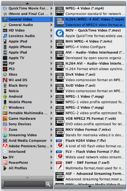 transcode OGV video to other formats on Mac