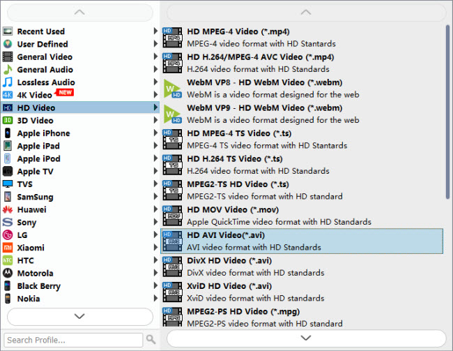 convert MXF files for use in Magix Movie Edit Pro