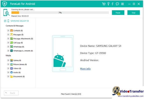 recover data from a broken Samsung S6