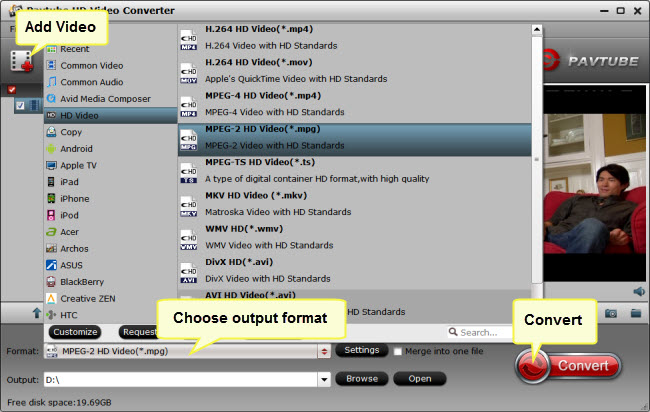 convert TiVo to MPEG-2 for DVD burning