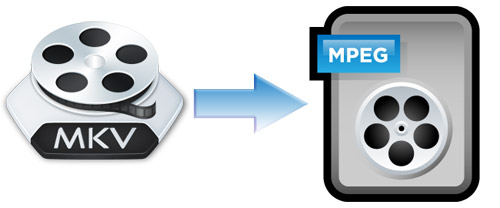 convert MKV files to MPEG format