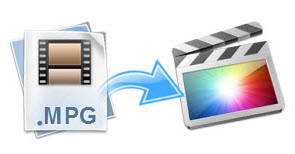 import video files in MPG format to FCP X