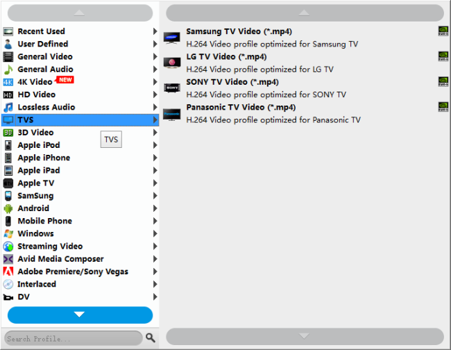 issues playing HEVC files on a Panasonic TV